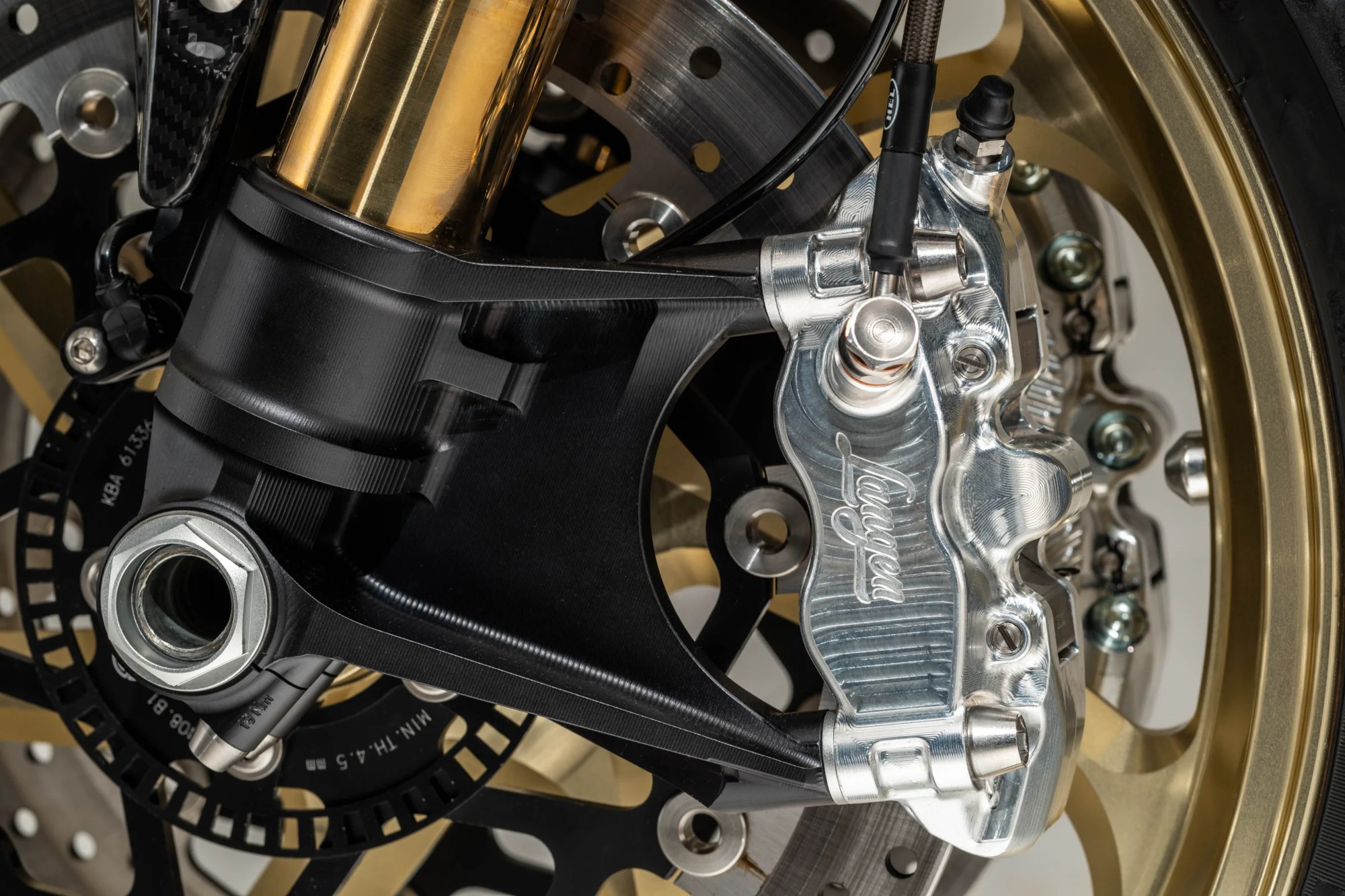 Lightspeed brake caliper and disc