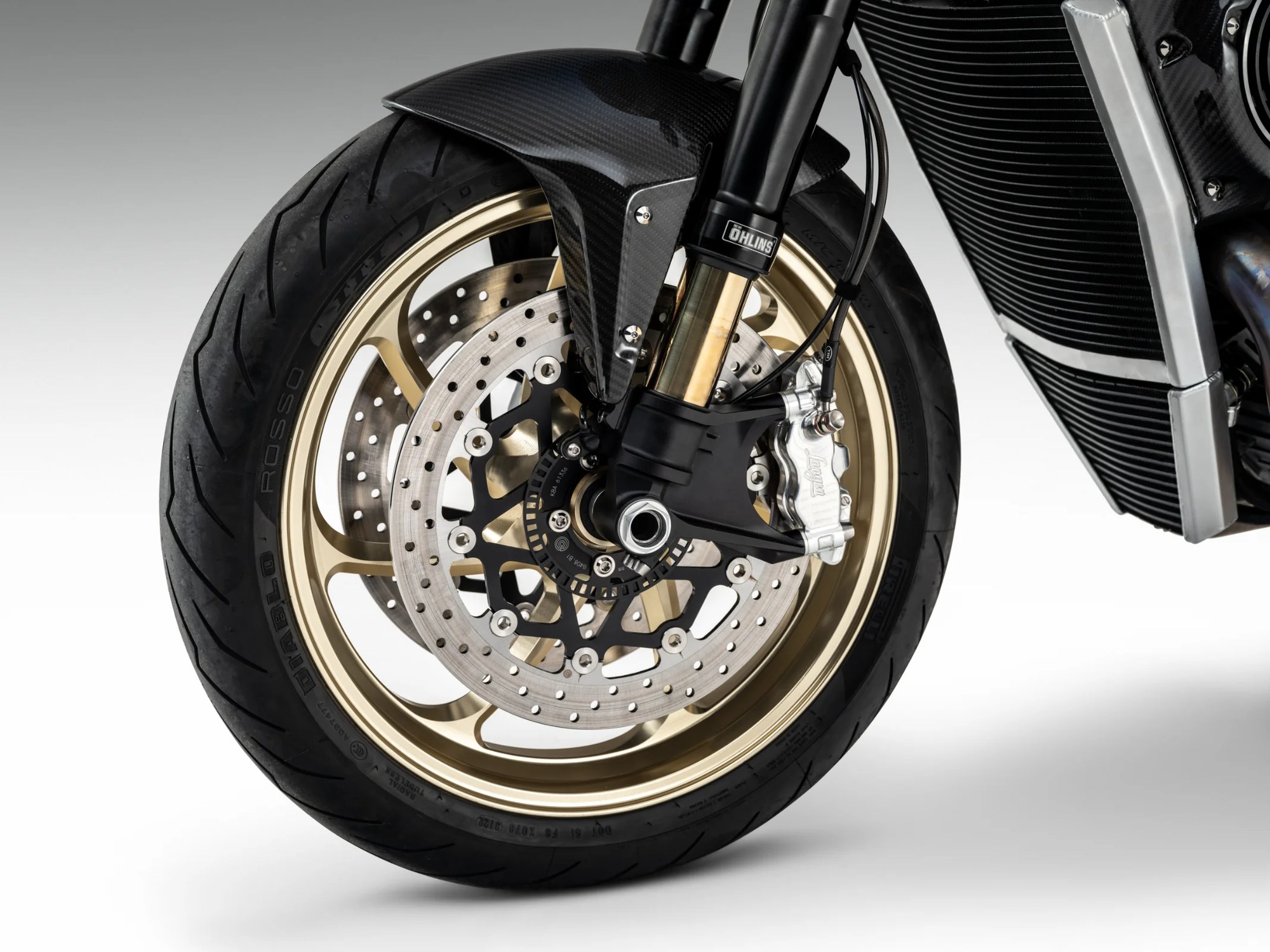 Lightspeed front wheel and radiator