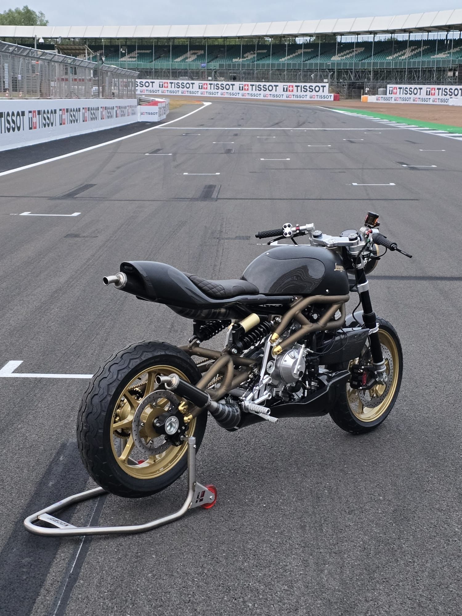 Langen Two Stroke on an empty circuit